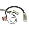 Power supply network cabinet wiring harness